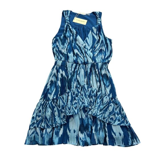 Ramy Brook Harmoni Dress in Blue Ikat - Picture 1 of 5